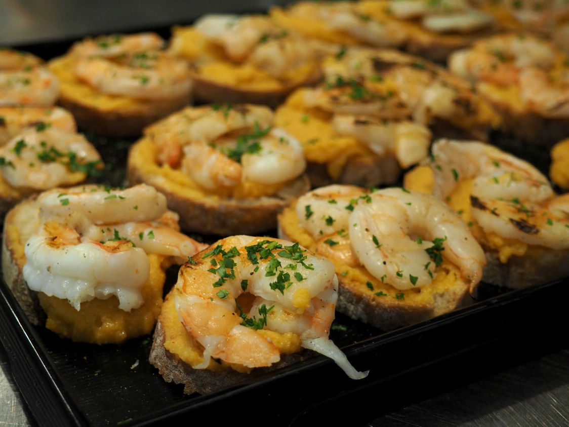 Shrimp chickpea